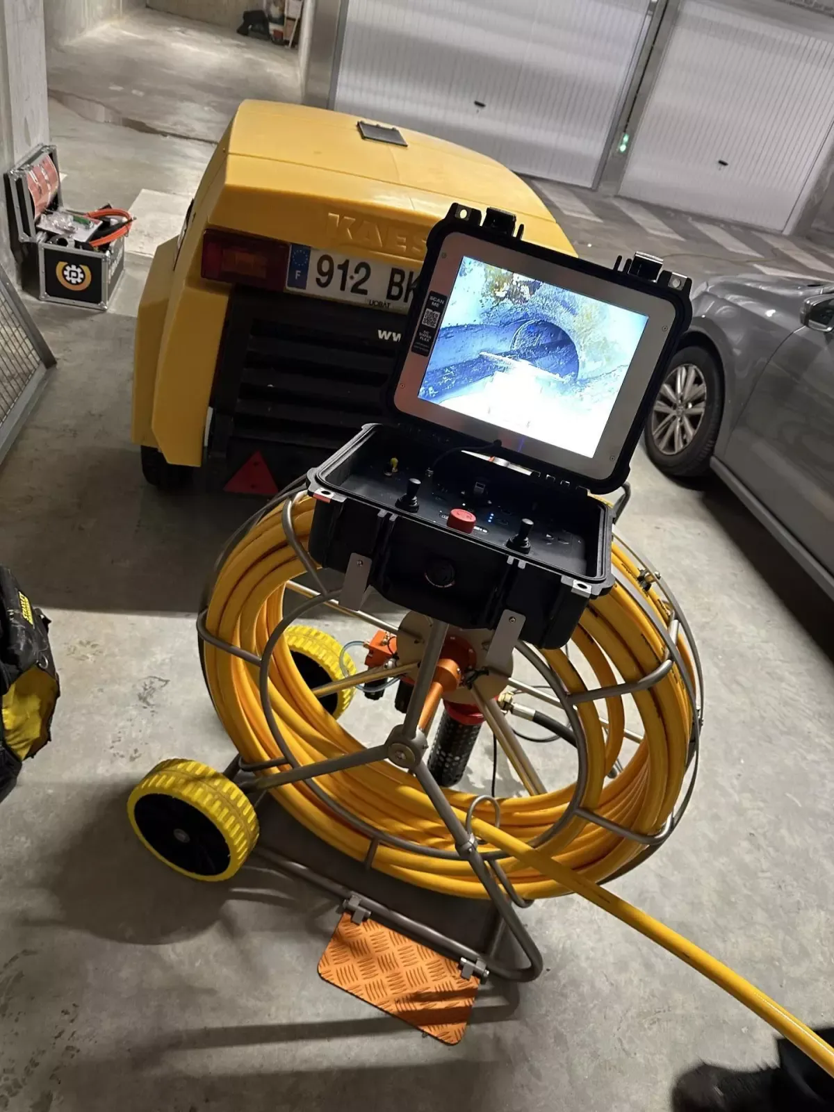 image illustrant un diagnostic réseaux précis de vos canalisations